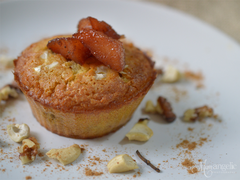 Muffins με μήλο και κυδώνι!